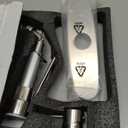 Dual Spout Kitchen Faucet with Pull Down Sprayer, Brushed Nickel Stainless Steel Commercial Sink Faucet with Pot Filler, Single Handle, 1 or 3 Hole Install, for Farmhouse RV Laundry Utility Wet Bar