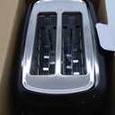 Toastmaster 2-Slice Cool Touch Toaster, black with stainless accent