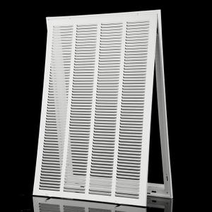 14x30 Return Air Grille [Duct Opening Size] Return Vent Cover for Wall or Ceiling,Steel Return Air Grill Removable Face/Door for 1 inch Filters(14"W x 30"H [Duct Opening])