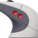 8BitDo Retro R8 Mouse with Charging Dock, PAW 3395 Optical Sensor DPI 26,000, Wireless Mouse with 4K Polling Rate, Programmable Buttons, and Kailh Sword GM X Micro Switches - N Edition (Grey)