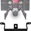 PSLER Saddle Bag Saddlebag to Fender Support Bracket Saddlebag Mount to Mudguard Support Bar for Touring Street Glide Road Glide FLTR Electra Glide FLHT Road King FLHR 1984-2008 Gloss Black