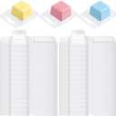 Wesiti Wax Melt Molds Clear Empty Plastic Wax Melt Clamshells Container Pet Single Cube 1 oz Candle Molds for DIY Chocolates Wickless Candles Soap Making(200 Pcs)