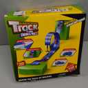 Flexible Race Track for Kids, 16.5 Ft Flex Track Set with 4 Cars & 4 Suction Cups | Roll Up Race Car Track for Indoor & Outdoor Play | Portable Toy Car Ramp Track for Boys & Girls| Birthday Gift