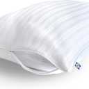 Sealy Pillow Cover, Soft Comfort Bed Pillow Protector, Queen Pillow Cover