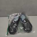 nurfit NURSTEP Unisex Lightweight Slip On Comfortable Slip Resistant Medical Nursing Mule & Clog Recovery Slides with Arch Support Insoles for Healthcare Hospital Work Operating Room, 8 Men, Black