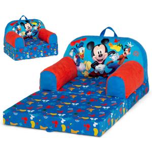 Delta Children - Mickey Mouse Cozee Buddy Flip-Out Kids Chair, Blue