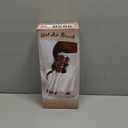 Travel Blow Dryer Brush in one, Dual Voltage 110V-240V Mini Hot Air Brush, Hair Trends Nano Titanium 2 Inch One Step Hair Dryer and Styler Volumizer Oval Shape (50 mm, White & Rose Gold)