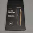 Beard Trimmer for Men, Rechargeable Men's Hair Trimmer for Mustache, Electric Razor & Body Grooming Kit for Beard, Face, Groin & Manscaping, Birthday Valentines Ideal Gift for Men