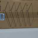Gashell Wire Shelf Covers, Bamboo Wire Rack Covers for Pantry, Closet (5pcs, 36" W x 12" D)