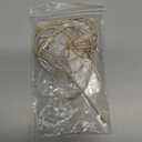 Headset Headworn Microphone - 3.5mm Screw Lock Head Microphone for Sennheiser Wireless System & Bodypack Transmitter  Beige Single Earhook Omnidirectional Headset Head Mic