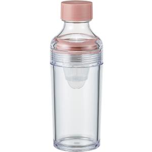 Hario Cold Brew Tea Portable Bottle, 160ml, Smoky Pink (5.4 Ounces)