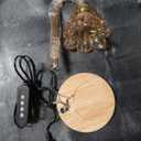 Candle Warmer Lamp with Timer and Dimmer, Dimmable Adjustable Height Candle Warming Lamp, Gifts Wax Melt Light for New Home Decor, Gold