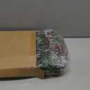 winemana 6 FT Pre-lit Artificial Christmas Garland with 20 LED Lights, Battery Powered with Pine Cones, Red Berries, Pine Needles, Lighted Christmas Garlands for Fireplace Mantle Holiday Decorations