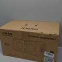 Large Bluetooth Speaker, 260W Peak Powerful Loud Sound with Deep Bass, 15Hr Playtime, Fast Charge, TWS, Cool Lights, Portable Outdoor Speaker Wireless for Party, Camping, Beach, Backyard, Home, Work (Black)