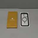 Miracase Magnetic for iPhone 15 Pro Max Case 6.7'' [Compatible with Magsafe] Full-Body Drop Proof Bumper Phone Case for iPhone 15 Pro Max with Built-in 9H Tempered Glass Screen Protector,Black