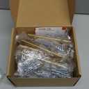 Haidms 20 Pack | 3 Inch Cabinet Handles Gold Stainless Steel Kitchen Drawer Pulls Cabinet Pulls 5 Inch Length, 3 Inch Hole Center