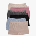 Hanes Women's Seamless Underwear Pack, Comfort Flex Fit Bikini Boyshort Panties, 6-Pack Size Medium