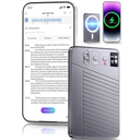 AI Voice Recorder - Record, Transcribe, 3-in-1 Upload, Support 107 Languages, Prevent Meeting Highlights from Missing, 64GB, ChatGPT Powered AI Summary, Control