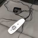 GarveeHome Recliner Chair, 360 Swivel Rocker Recliners with Heat & Massage, Soft Lazy Boy Recliner Chair with 2 Cup Holders and Side Pocket for Living Room Bedrooms and Nurseries -Grey