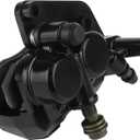 Black Front Brake Calipers 51mm Twin Piston Hydraulic Cylinder Caliper For Chinese 50cc-125cc ATV Quad Pit Pro Dirt Bike Go kart Apollo 140cc z40