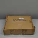 Veehoo Large Elevated Dog Bed, Outdoor Raised Dog Cot Hammock Bed with One-Sided Removable Headrest Bolster, Cooling Breathable Washable Teslin Mesh, Off Ground, Anti-Slip, L, CWC2204BCP (43.0"L x 30.0"W x 10.6"Th)