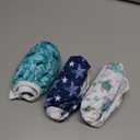 Babygoal Baby & Toddler Boy and Girl Swim Diapers, Reusable Adjustable Washable One Size Fits 6M-3T Gifts and Swimming Lessons 3 Pack 3ZSD07 (Large, Shark & Tortoise)