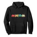 80s Video Game Vintage Retro Arcade Pullover Hoodie L