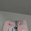 TOPDesign Puffer Shoulder Bag for Women, Ultra Lightweight Hobo Tote Handbag, Mini Clutch Purse with Zipper, Adjustable Strap (Baby Pink)