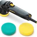 Mini Polisher 750W - 3" Random Orbital Polisher with 12MM Orbit - Weight 4.6Lbs, 6 Speed 2000-6500 OPM - Dual Action Polisher for Car Detailing/Polishing/Waxing, Small Buffer Polisher