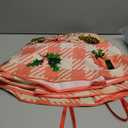 Pink Christmas Decorations Vintage Christmas Tree Skirt Merry Xmas Santa Tree Skirt Collar Mat with Snowflake Design for Holiday Party Decorations Indoor Outdoor