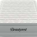 Beautyrest Luxaire, Queen Size Luxury Air Mattress, 20 Inch Height with Cool Vent Top, Smart Auto Shut-Off Pump, Puncture Resistant Ever Firm Fabric with Edge Support