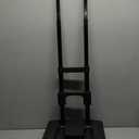 Folding Hand Truck 500lbs, Portable Heavy Duty Dolly Cart, 6 Wheels Collapsible Luggage Cart with 2 Elastic Ropes - Compact Trolley Cart for Easy Moving - Ideal Hand Cart for Travel and More (17, Black)