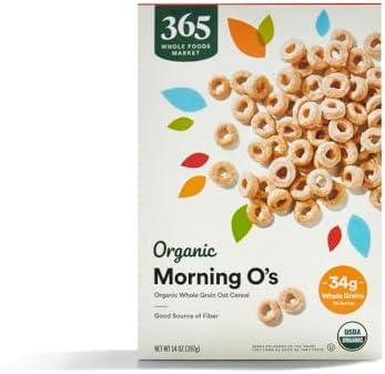 Pack Of 2 365 by Whole Foods Market, Organic Morning Os Cereal, 14 Ounce Pack Of 2 365 by Whole Foods Market, Organic Morning Os Cereal, 14 Ounce