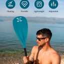 ZLX Paddle Board Paddle, 3 or 4 Piece Adjustable SUP Paddle, Detachable Floating Kayak Paddles, Lightweight Oar with Premium Durable Fiber Blade, for Paddleboard, Surfing, Water Sports Enjoyment