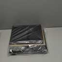 Paper Organizer Storage for Desk Accessories & Workspace Organizers 6 Tier Letter Tray Desk File Organization Metal Mesh Paper Sorter for Office-Black