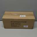 SUNSGNE Red and White Christmas Lights Outdoor, 16FT Jumbo Hanging Christmas Lights with 10 Count 5'' Solid Red and White LED Bulbs for Xmas Roofline Patio Yard Porch Balcony Decorations