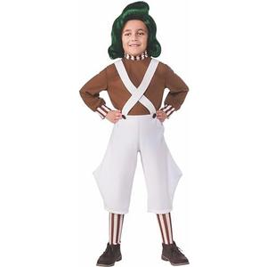 Willy Wonka & The Chocolate Factory Oompa Loompa Value Costume, Large