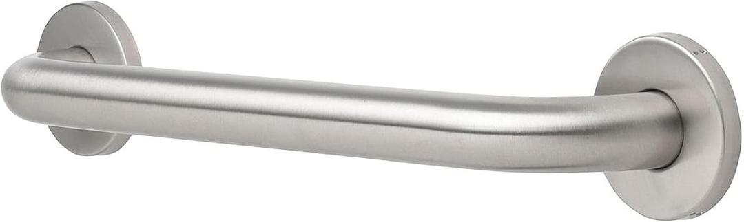 Homewerks 068 HW11436SS 36 inch Bathroom Grab Bar with 1-1/4 Inch Diameter and Concealed Screws ADA Compliant, Stainless Steel