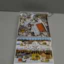 Buffalo Games – Charles Wysocki - Windjammer Canal - 1000 Piece Winter Jigsaw Puzzle - Festive Holiday Puzzles for Adults – Precision-Cut Pieces, Christmas Artwork, and Hours of Fun