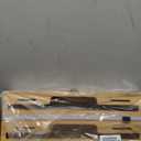 Allinside Magnetic Plastic Wrap Dispenser with Cutter, 3 in 1 Refrigerator Bamboo Wood Organizer for Tin Foil, Baking Paper, Wax Paper Holder Kitchen Storage Box Compatible with 12.9" Roll (3 Layer)