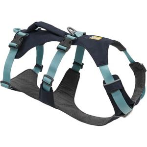 Ruffwear, Flagline Dog Harness, Lightweight and Reflective, No Pull Dog Lift Harness for Hiking, Running and Everyday Use, Basalt Gray, Medium