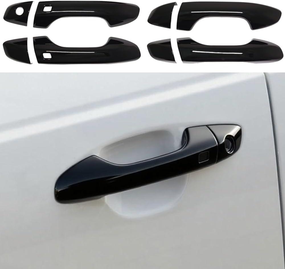 AOKIO Compatible with 2018 2019 2020 2021 2022 Kia Sportage Accessories Door Handle Cover Trim (Smart Entry with Key Hole)