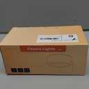 6Pcs Battery Operated Picture Light, Magnetic Led Painting Light with Remote Dimmable and Timer, 3 Lighting Modes Art Display Light for Picture Frame Paintings, Wireless Wall Decor Puck Lights, Gold