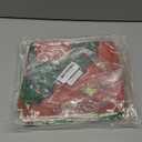 Merry Christmas Gray Decorative Throw Pillow Covers 18x18 Set of 4, Xmas Candy Cane Wreath Polka Dots Bow Cushion Case Decor, Noel Joy Winter Holiday Farmhouse Home Sofa Couch Decoration (Grey)