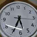 Bernhard Products Retro Wall Clock 9.5 Inch White Kitchen 50's Vintage Design Round Silent Non-Ticking Quality Quartz Clock for Home Office Nursery Bathroom Classroom Easy to Read (White)