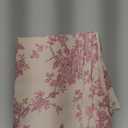 100% Cotton French Pastoral Table Runners, 13x60 Inch Pink Farmhouse Table Runners 60 Inches Long, Vintage Flowers Print Home Decors