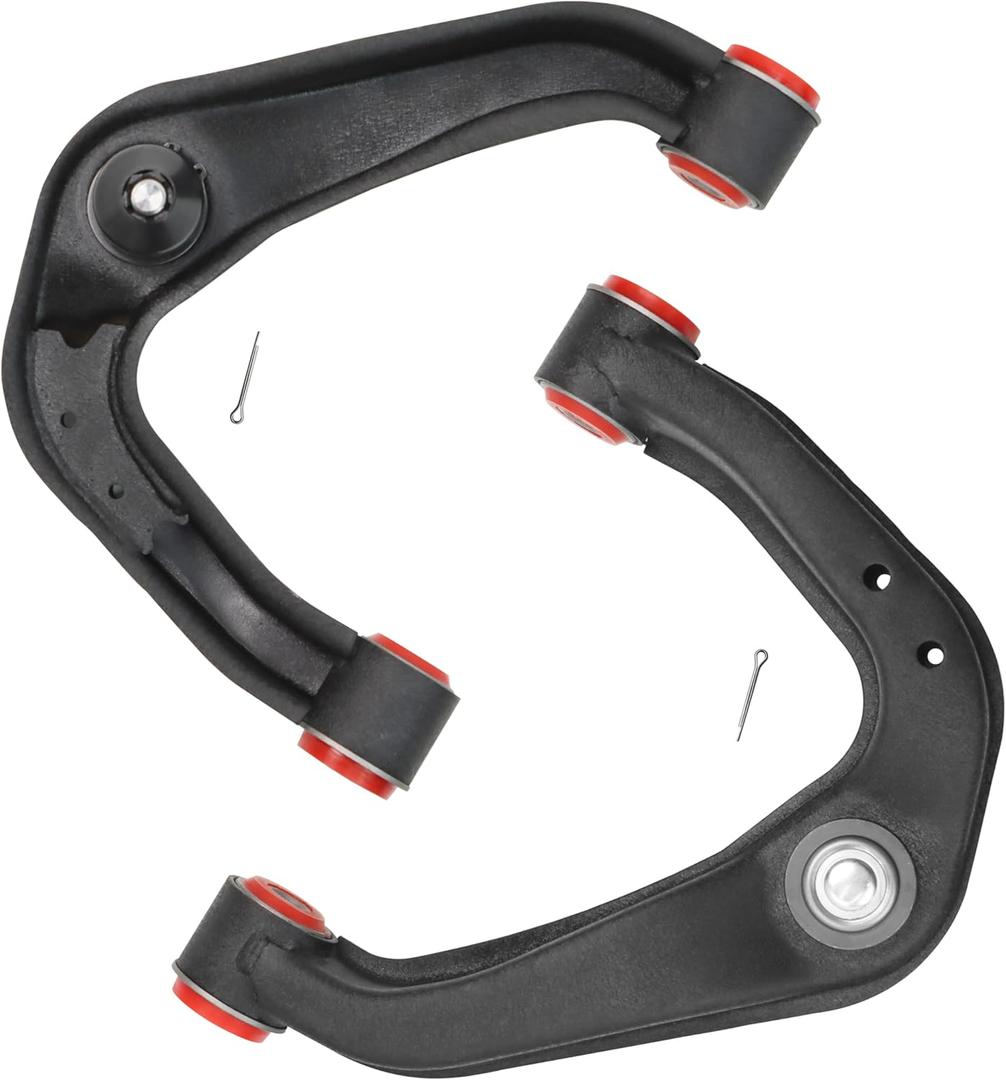 Front Upper Control Arms with Ball Joints Assembly for 2005-2012 Nissan Pathfinder, 2005-2019 Frontier, 2005-2015 Xterra, 2 Upper Control Arms Assembly K621245 K621246 Replacement -2pc Set