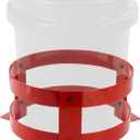 SPARKWHIZ 5 Gallon Bucket Holder 12 Inch Diameter, Bucket Holder Rack for RV, Truck, Cart, UTV, Landscape Trailer