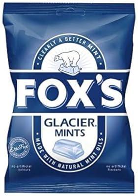 Fox's Glacier Mints Bag 200g (7oz) X 6, Best before Dec/17/2024