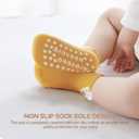 2 x Non Slip Grip Ankle Baby Socks 12 Pack for Toddler Boys and Girls Kids,Infant Cute Cotton Baby Socks (6-12 Months, Animal9)